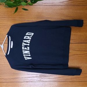 Navy Blue "Vineyard" sweater